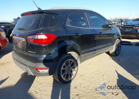 2021 Ford Ecosport Titanium from USA, damaged, VIN MAJ3S2KE7MC447947